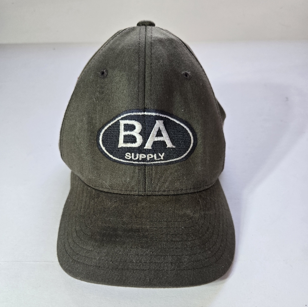 BA Supply Dark Green Non-Adjustable Baseball Cap Large - XL